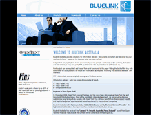Tablet Screenshot of bluelink.net.au